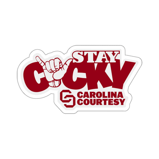 Stay Cocky Sticker